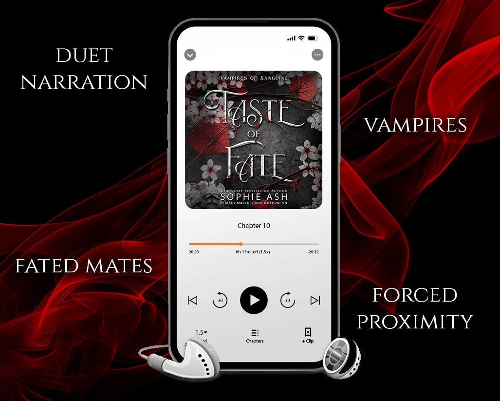 Taste of Fate audiobook (Vampires of Sanguine #1)