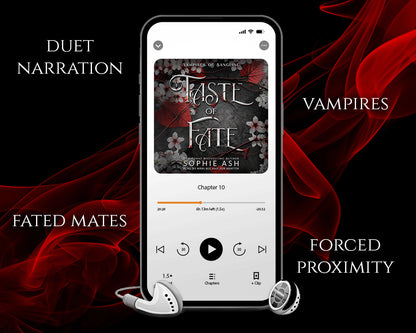 Taste of Fate audiobook (Vampires of Sanguine #1)