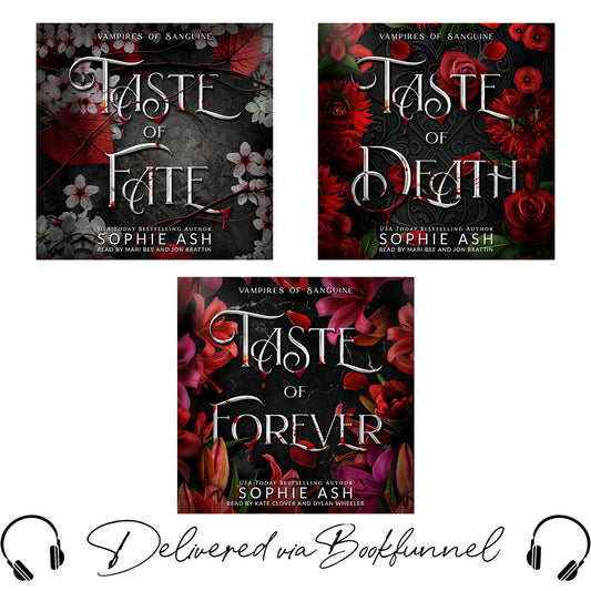 Vampires of Sanguine Books 1-3 Audio Bundle
